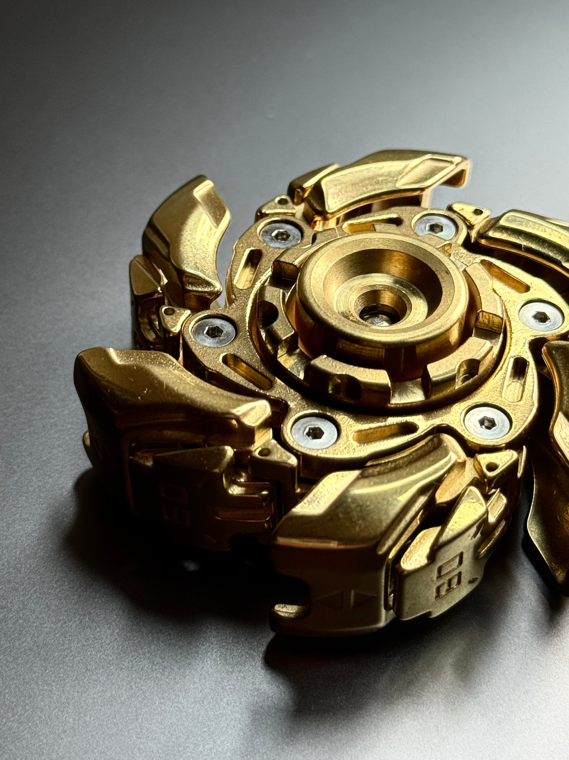 TACTIQLab. x FIDGET SPINNER - TORQUE - STAINLESS STEEL EDITION