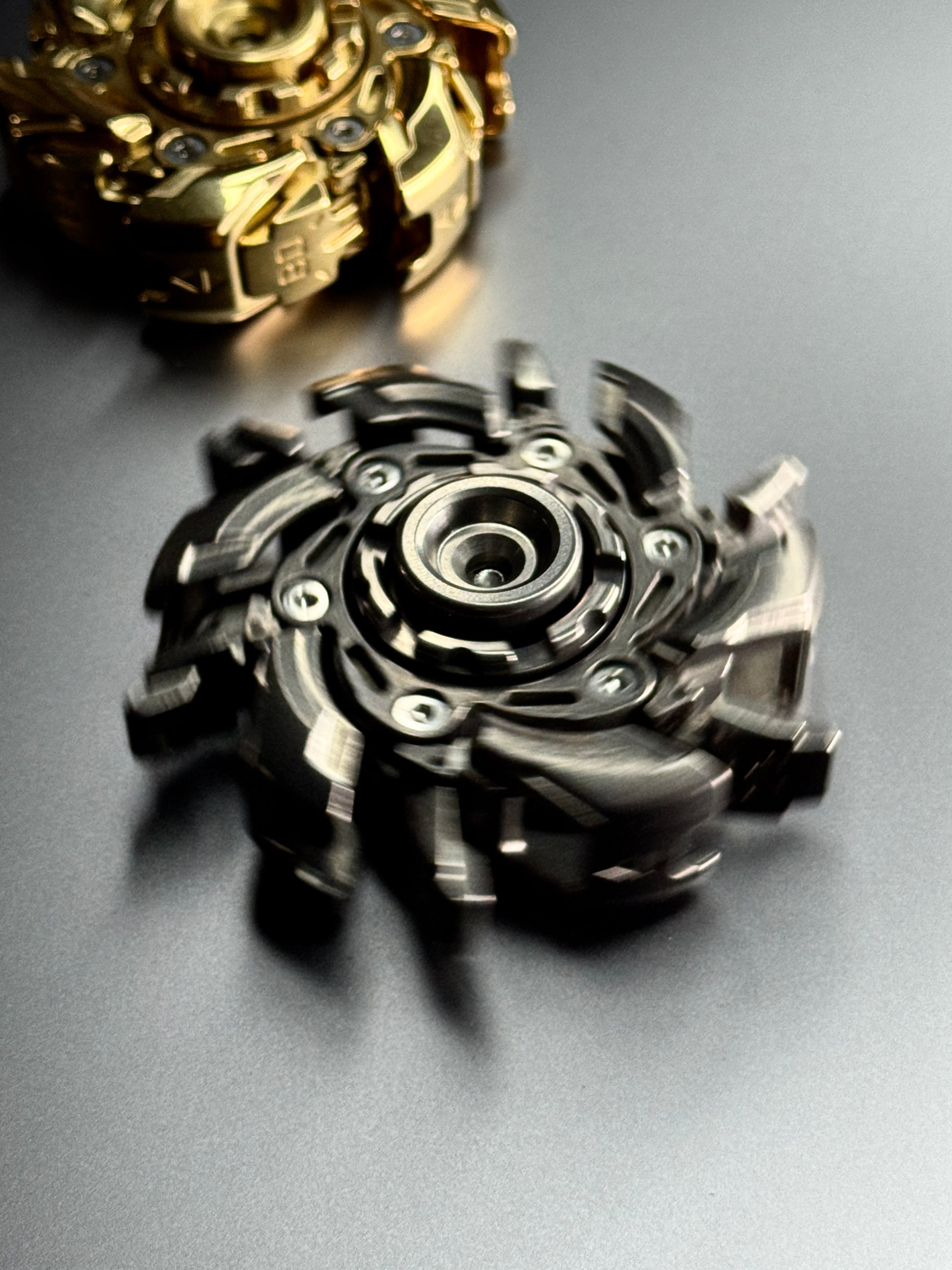 TACTIQLab. x FIDGET SPINNER - TORQUE - STAINLESS STEEL EDITION