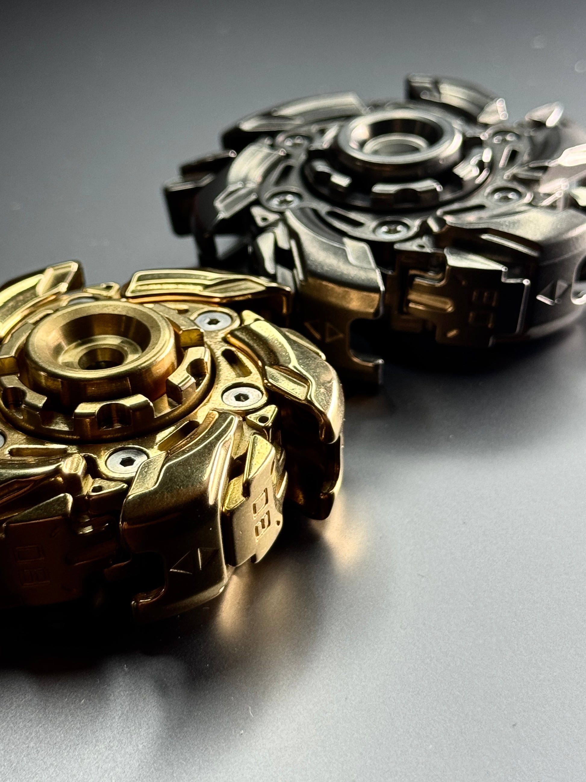 TACTIQLab. x FIDGET SPINNER - TORQUE - STAINLESS STEEL EDITION