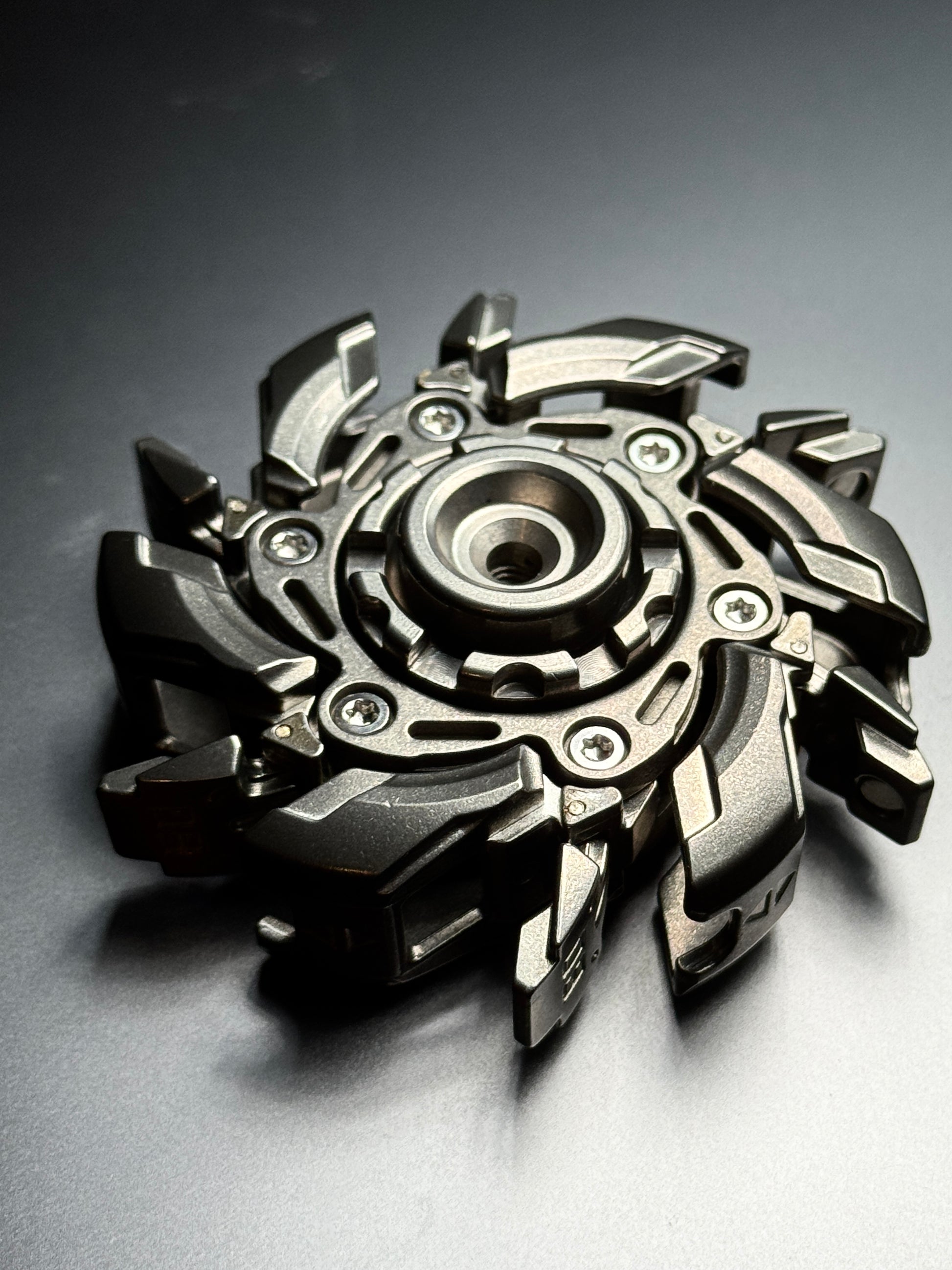 TACTIQLab. x FIDGET SPINNER - TORQUE - STAINLESS STEEL EDITION