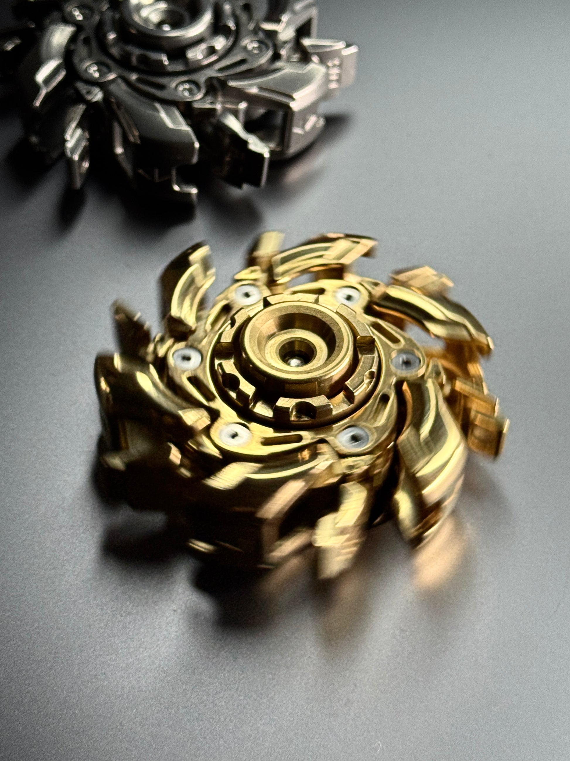 TACTIQLab. x FIDGET SPINNER - TORQUE - STAINLESS STEEL EDITION