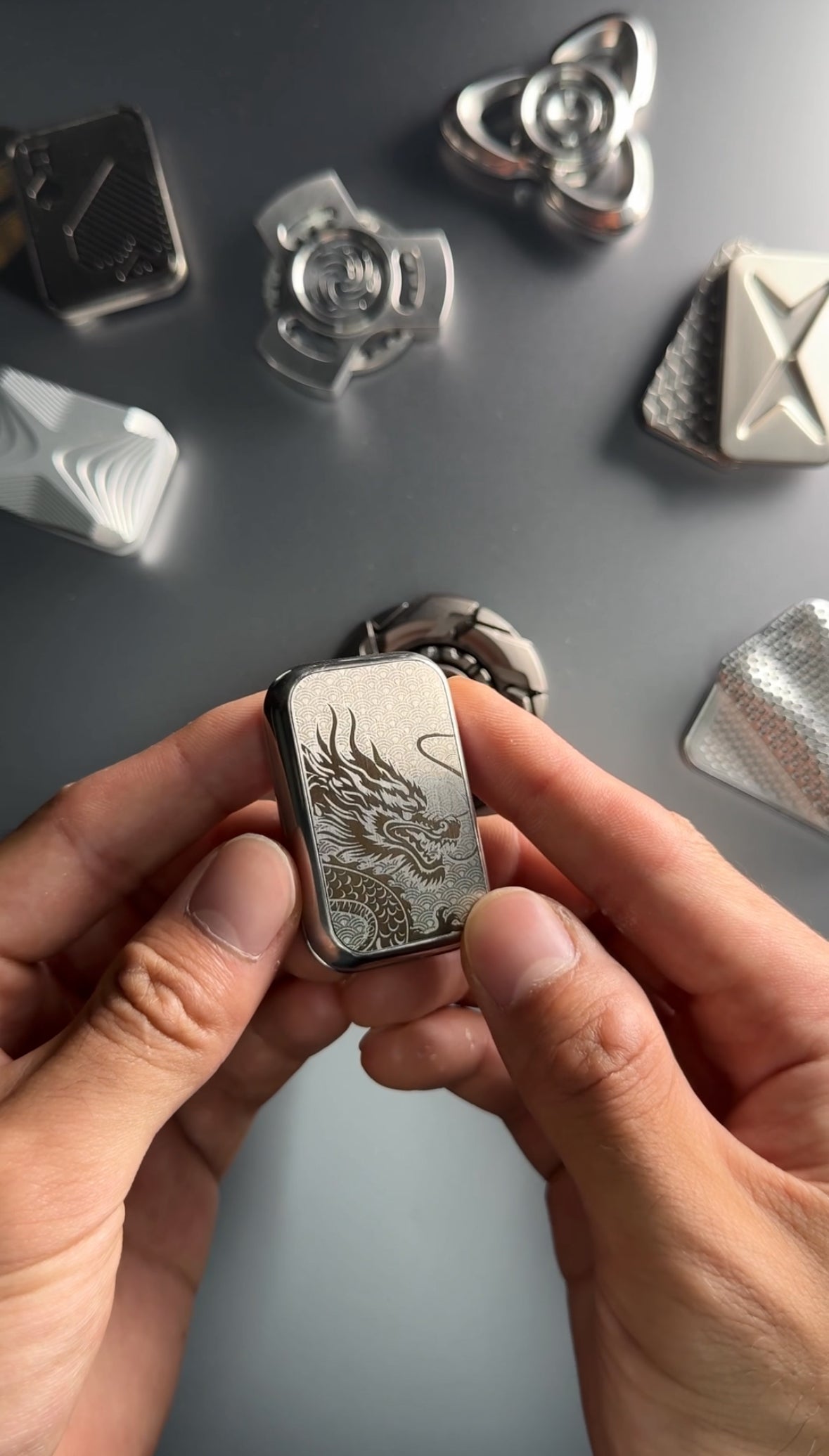 TACTIQLab. x INFINITE SLIDER - SILVER DRAGON