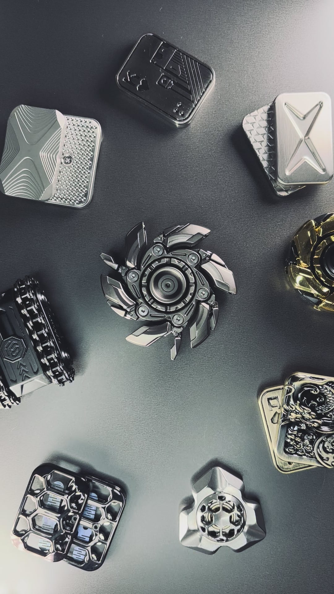 TACTIQLab. × FIDGET SPINNER – NEBULA