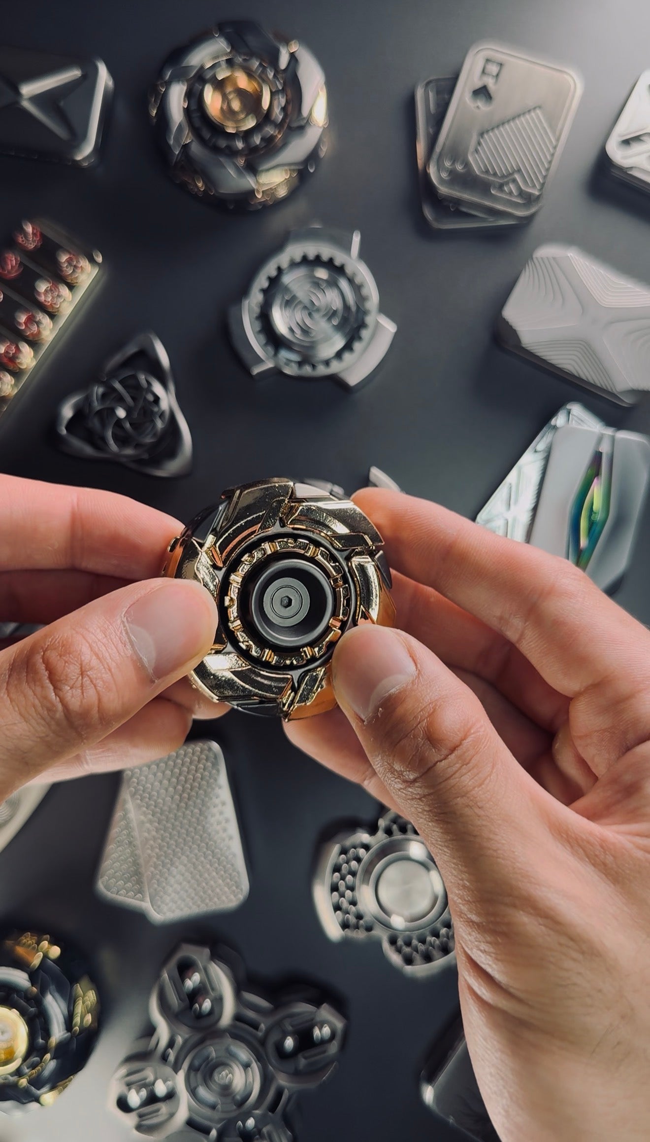 TACTIQLab. × FIDGET SPINNER – TORQUE – GENESIS EDITION